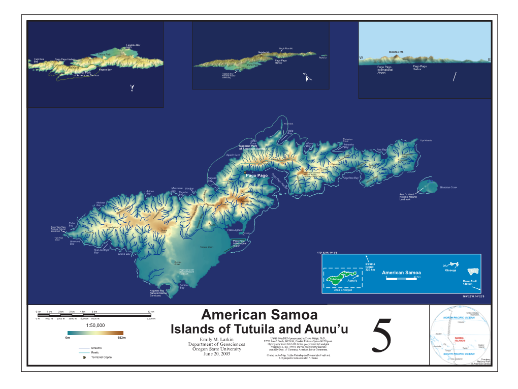 Islands of Tutuila and Aunu'u