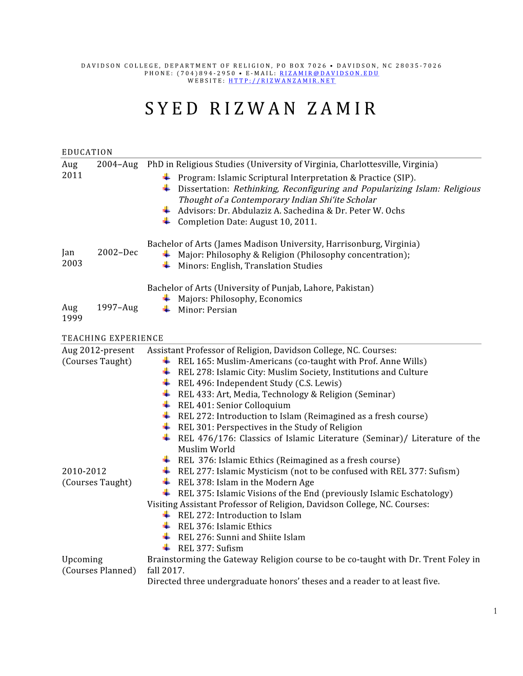 Syed Rizwan Zamir