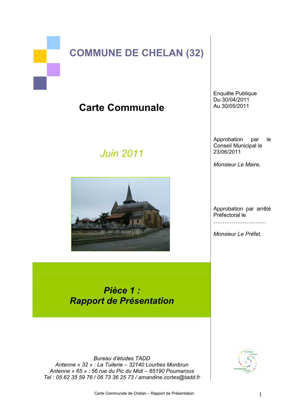 Carte Communale Au 30/05/2011