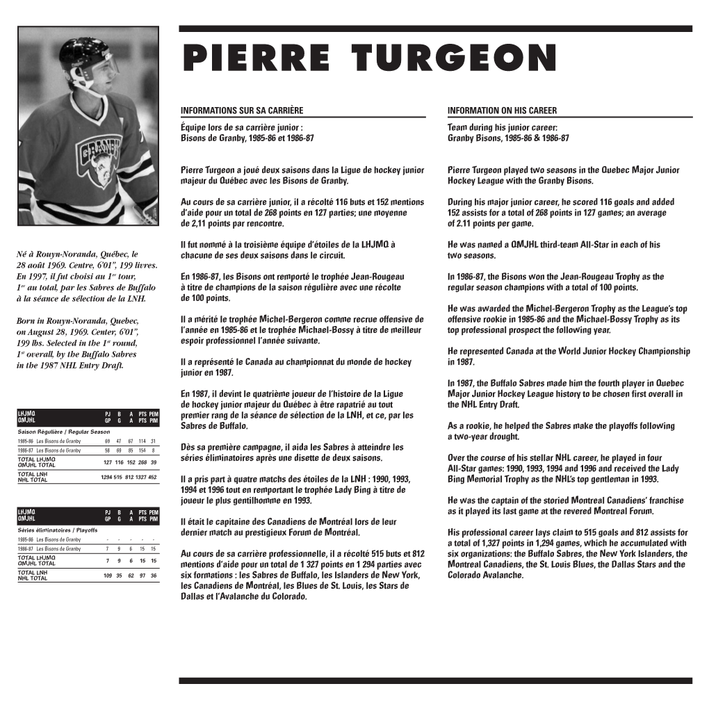 TURGEON, Pierre