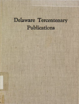 Delaware Tercentenary Publications