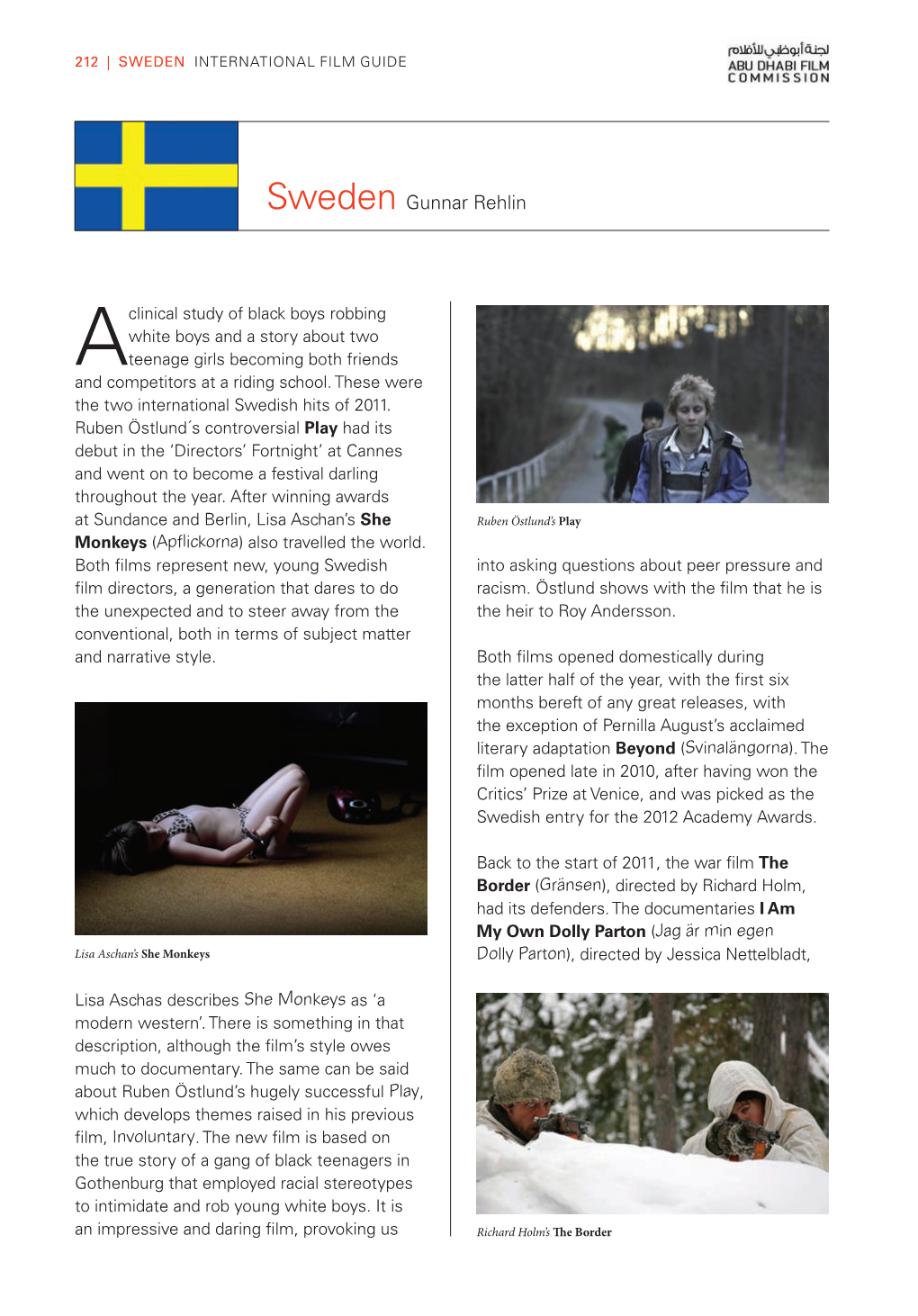 Sweden International Film Guide