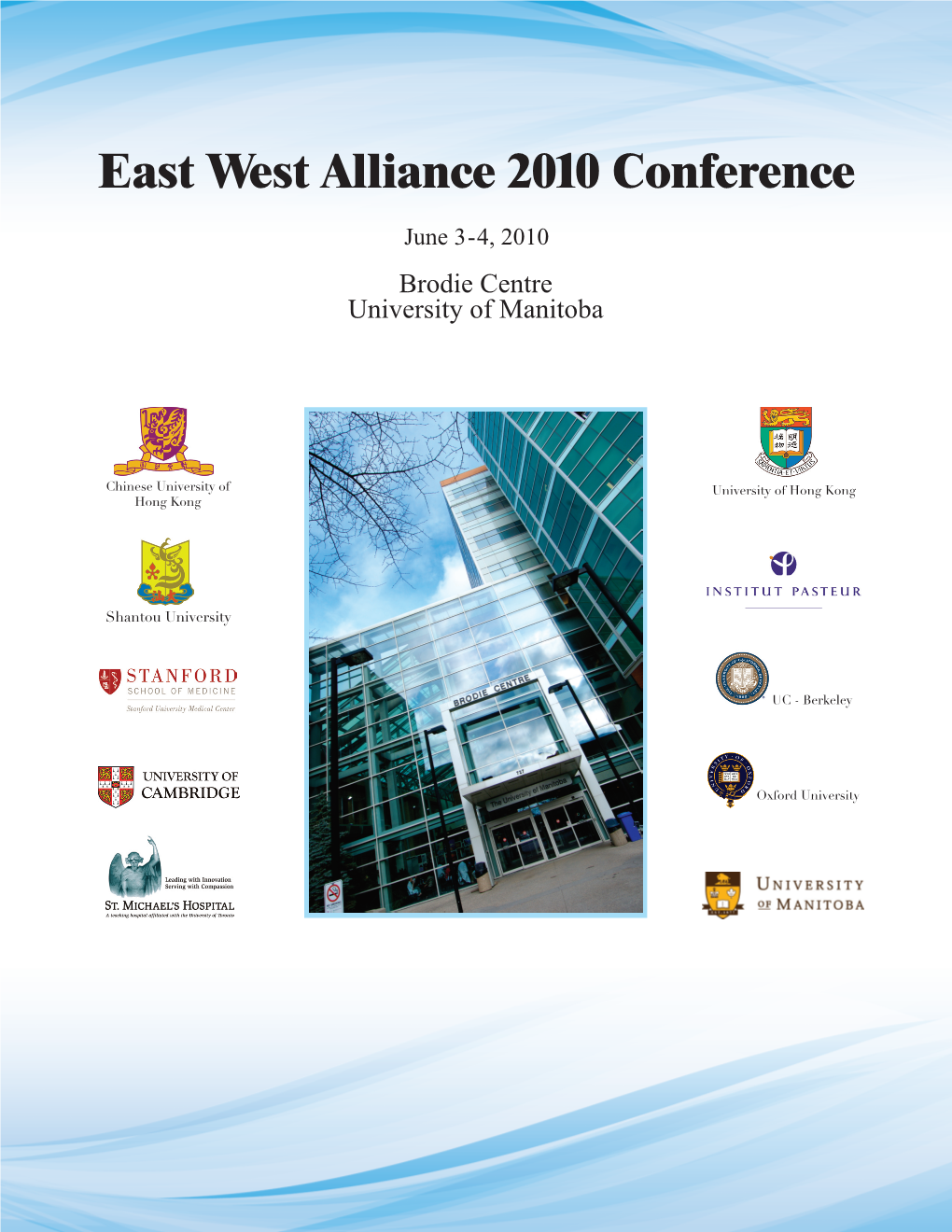 The East West Alliance Welcome