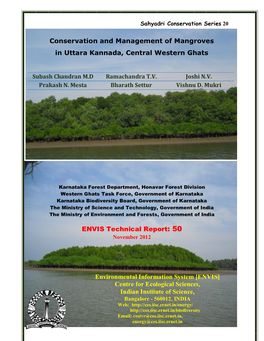 Conservation and Management of Mangroves in Uttara Kannada, Central Western Ghats