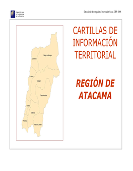 Cartillas De Información Territorial Región De