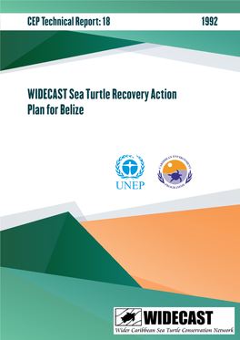 WIDECAST Sea Turtle Recovery Action Plan for Belize Note