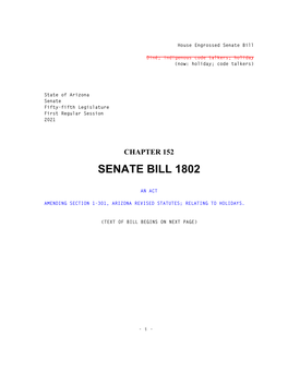 Senate Bill 1802
