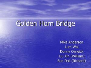 Golden Horn Bridge, Which Located in Turkey