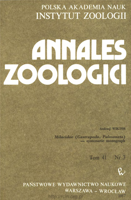 Milacidae (Gastropoda, Pulmonata) — Systematic Monograph