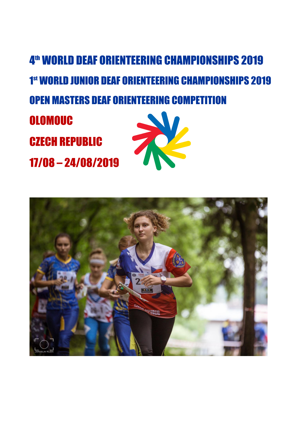 4Th WORLD DEAF ORIENTEERING CHAMPIONSHIPS 2019