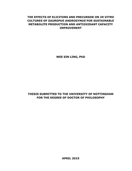 THESIS WEE SIN LING.Pdf