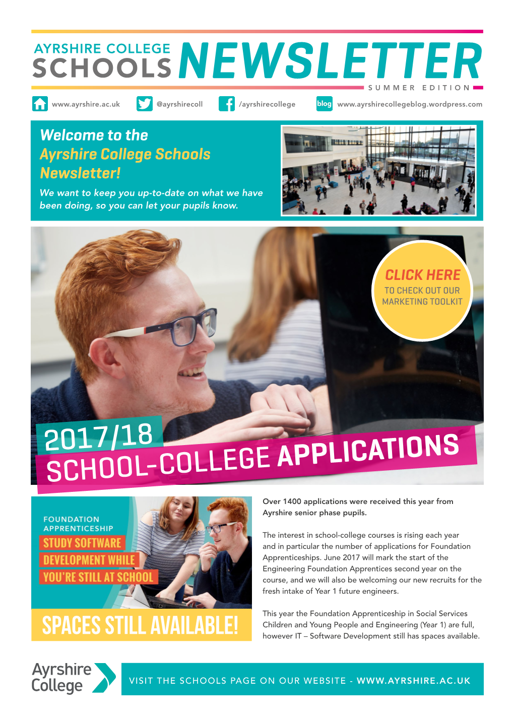 Schoolsnewsletter Summer Edition