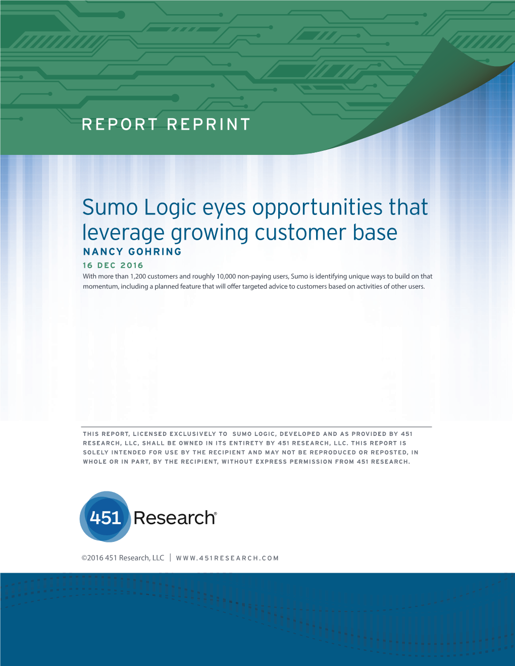 Sumo Logic Eyes Opportunities That Leverage Growing Customer Base