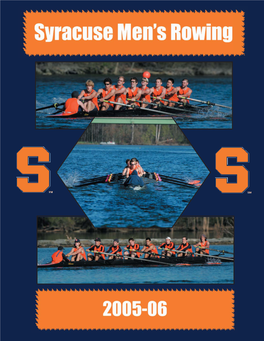 2005-06 Syracuse Men's Rowing
