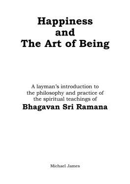 Happiness and the Art of Being – Third PDF Edition
