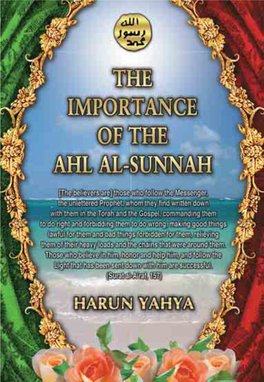 The Importance of Ahl Al-Sunnah