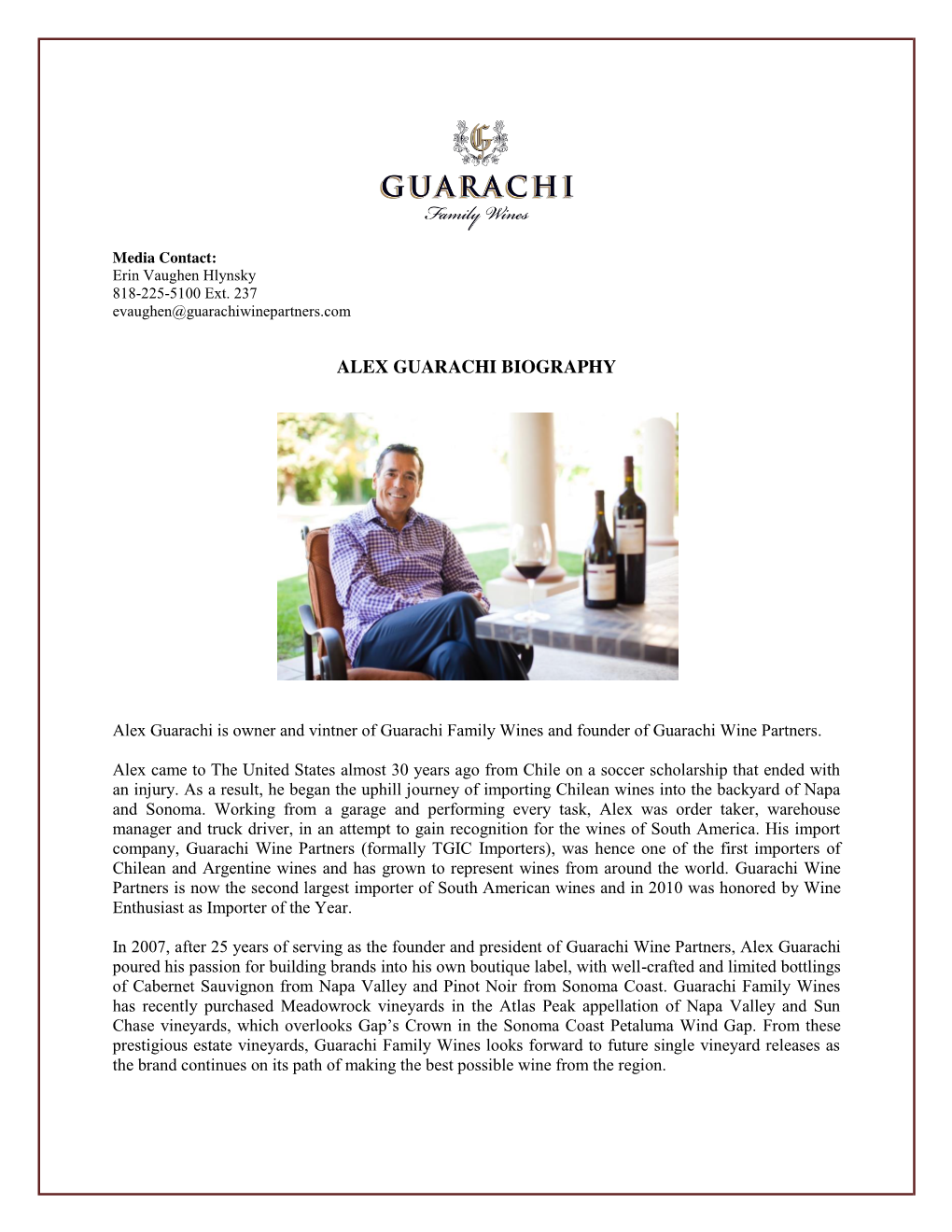 Alex Guarachi Biography