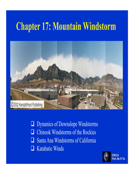 Mountain Windstorm