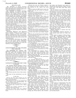 Congressional Record—House H12461