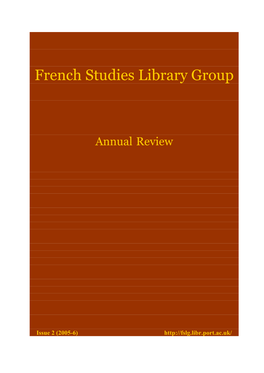 French Studies Library Group