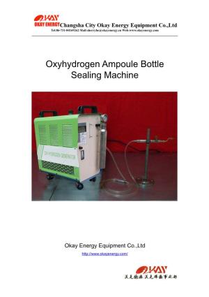 Oxyhydrogen Ampoule Bottle Sealing Machine