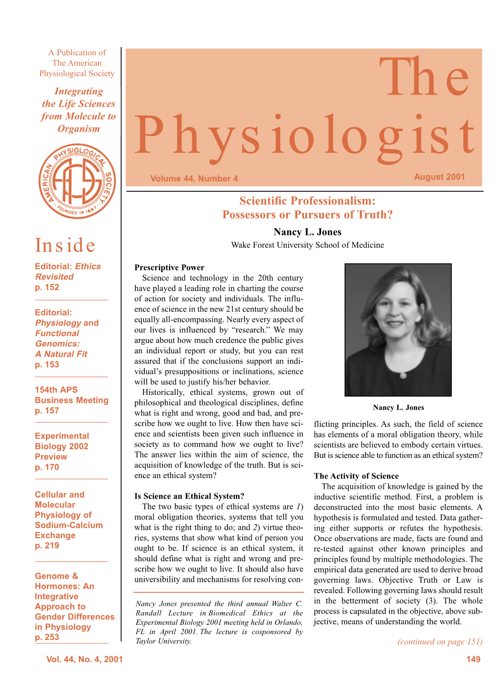 The Physiologist