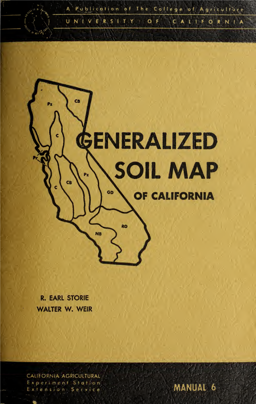 Generalized Soil Map of California