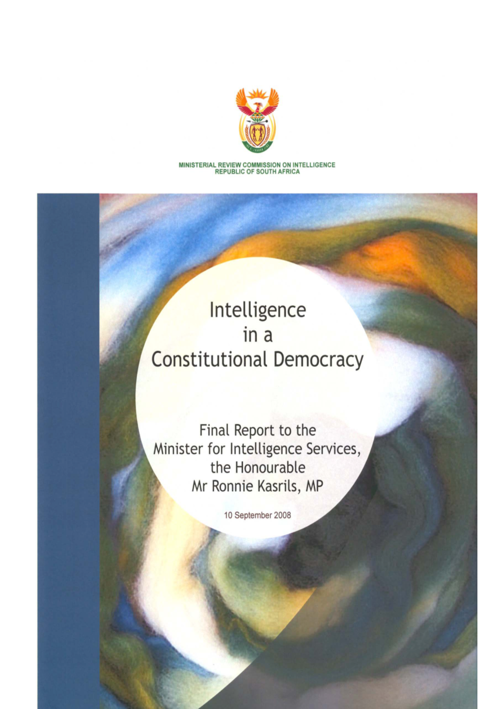 Intelligence in a Constitutional Democracy
