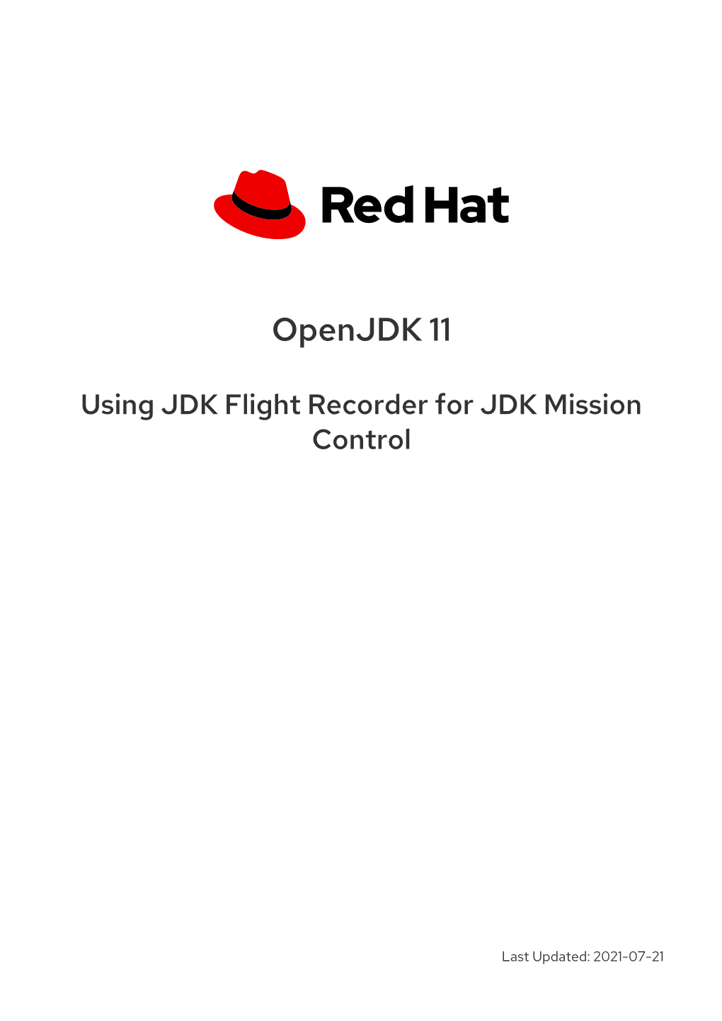 Openjdk 11 Using JDK Flight Recorder for JDK Mission Control Legal Notice