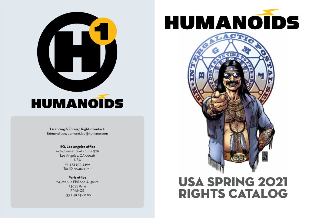 USA SPRING 2021 Rights Catalog