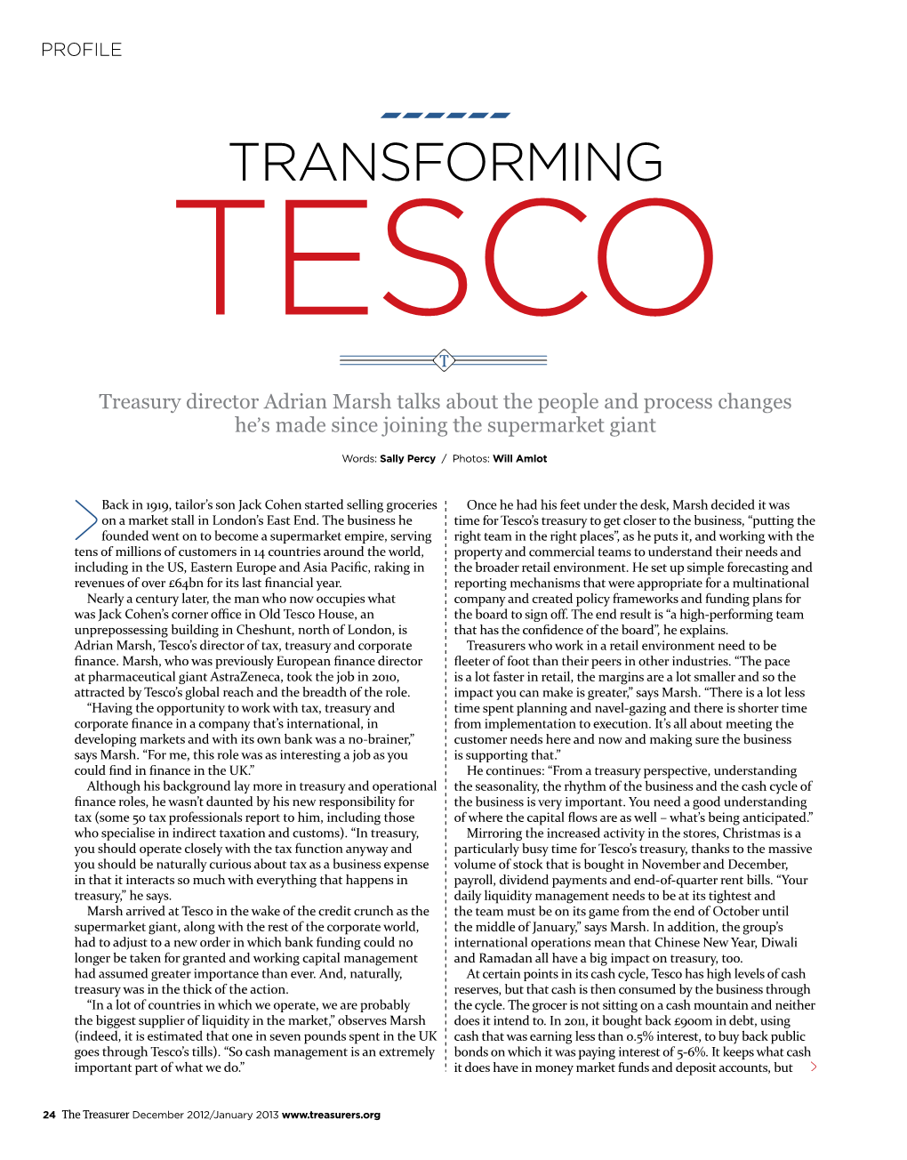 Transforming Tesco
