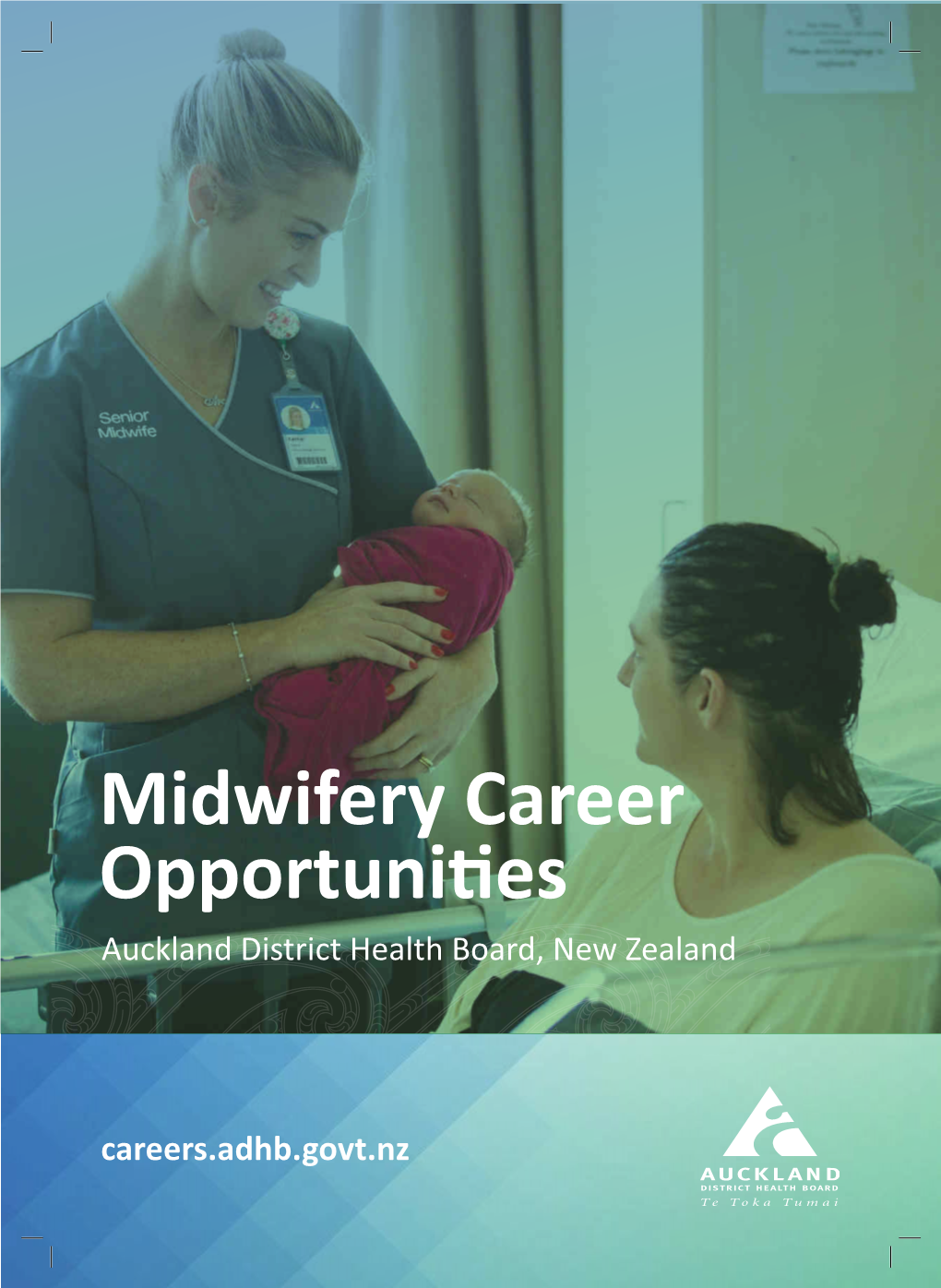 Download ADHB Midwifery Careers Information Pack