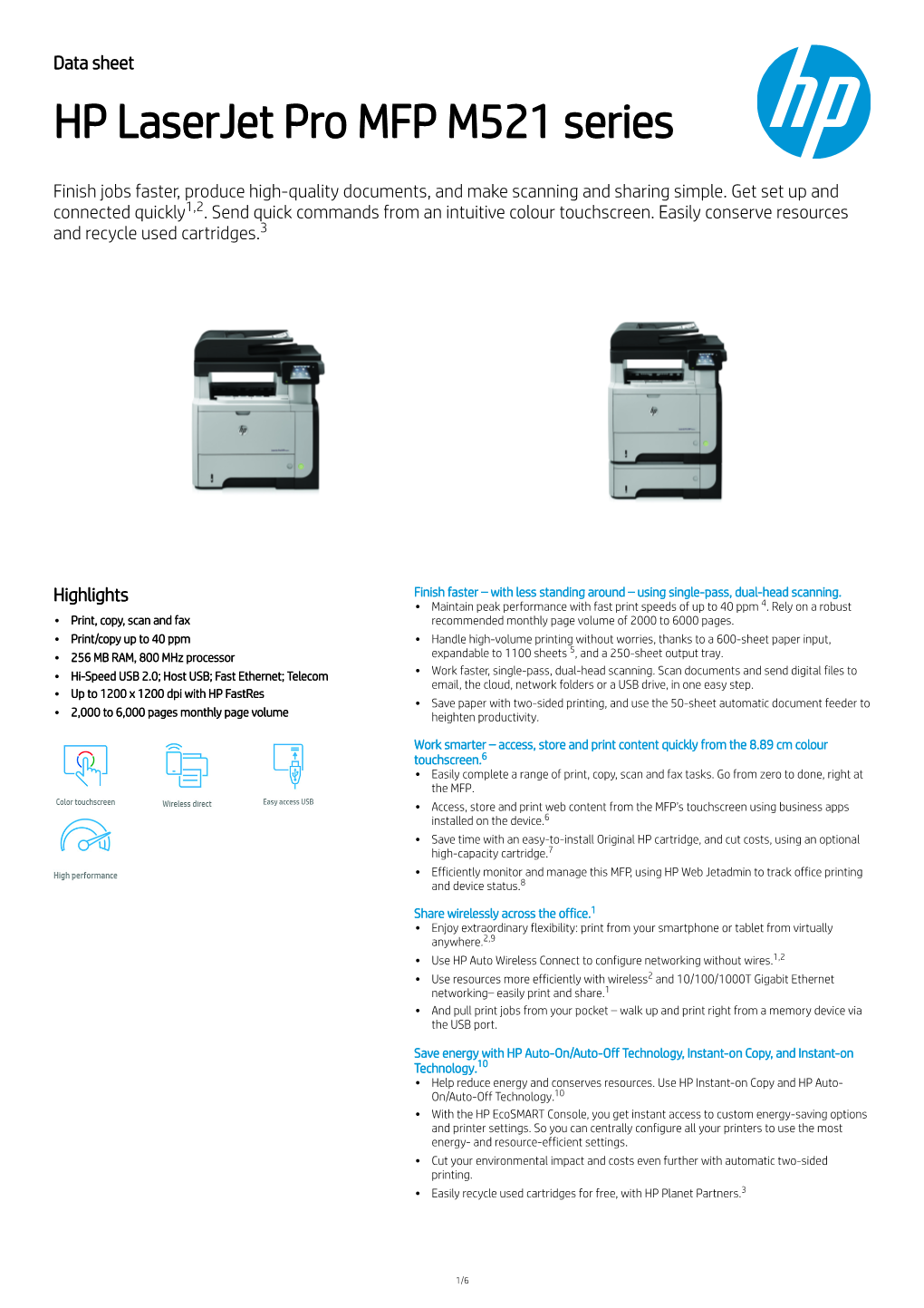 Hp Laserjet Pro Mfp M521 Series Docslib