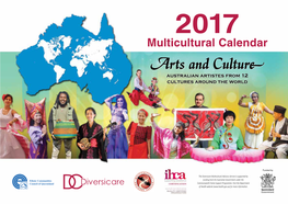2017 Multicultural Calendar