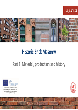 1.2 Historic Brick Masonry Part 1 2 En