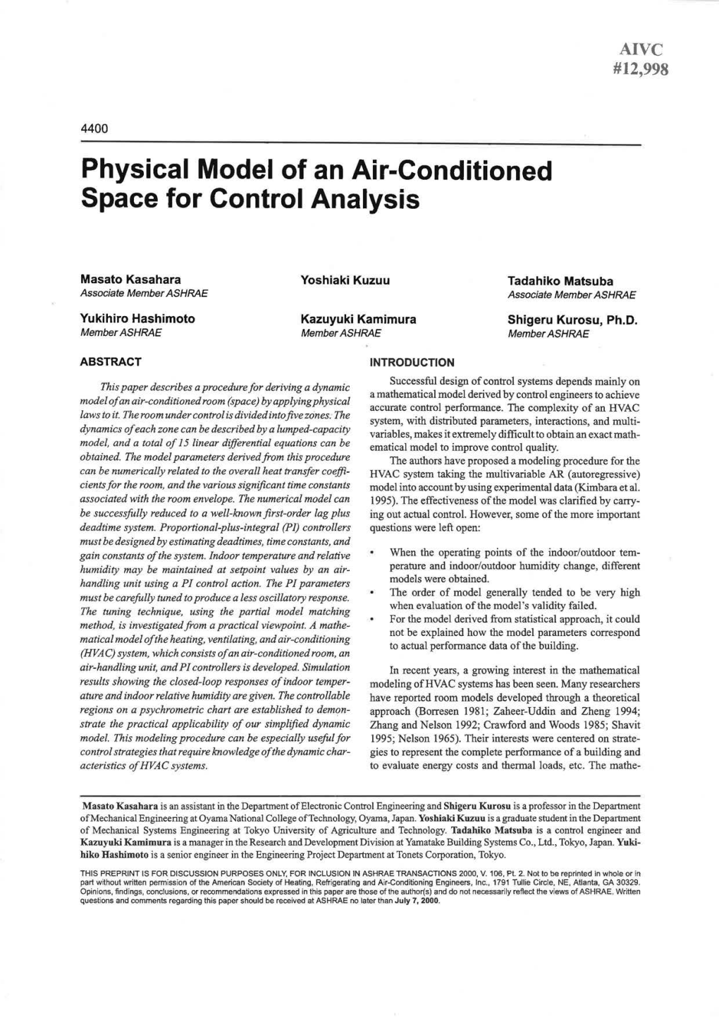 physical-model-of-an-air-conditioned-space-for-control-analysis-docslib