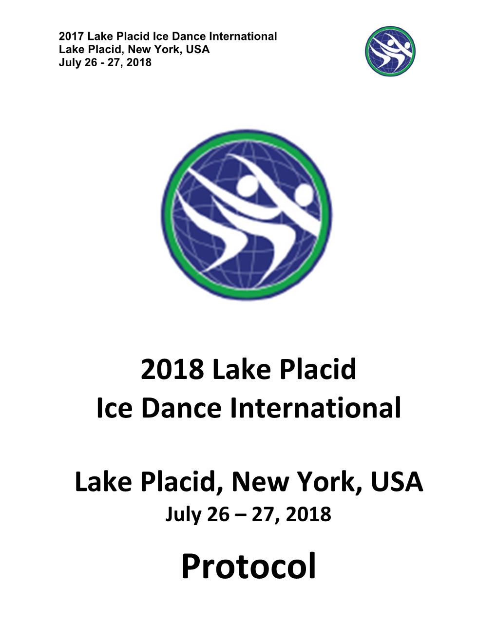 2018 Lake Placid Ice Dance International