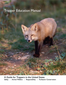 North American Trapper Education Manual