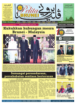 Kukuhkan Hubungan Mesra Brunei - Malaysia