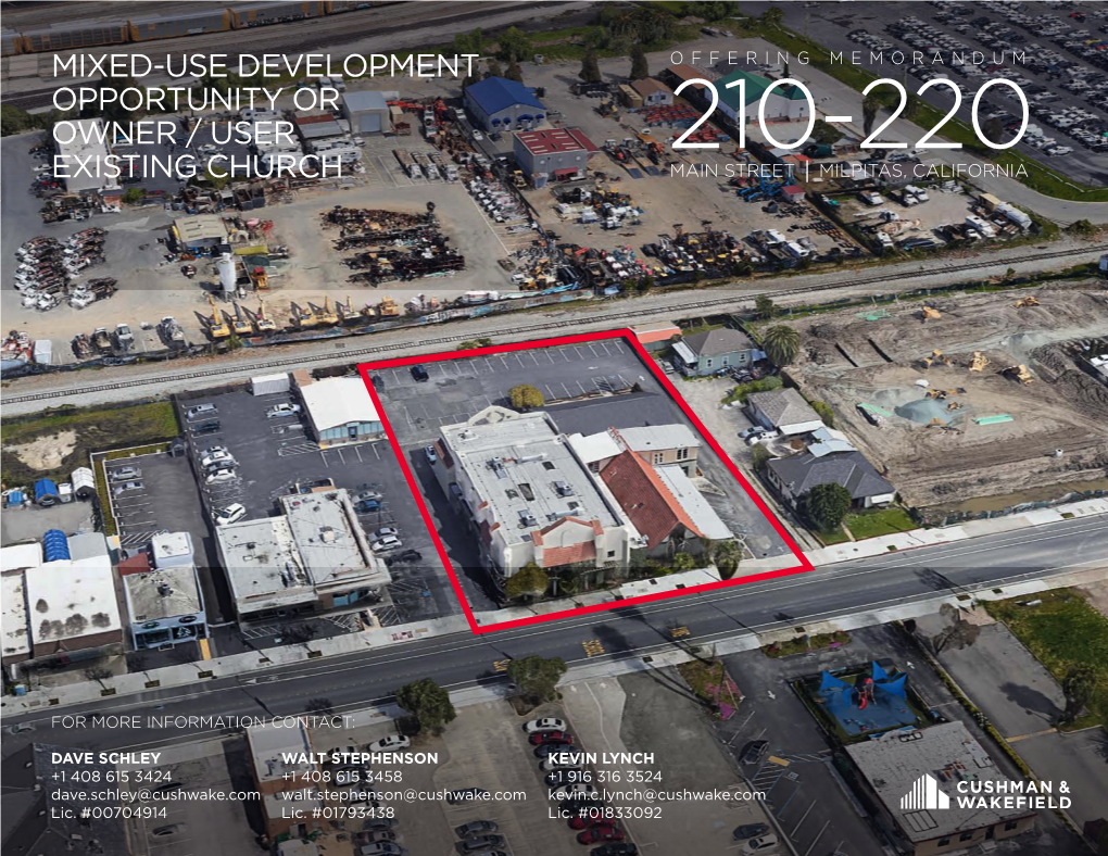 Mixed-Use Development Opportunity Or Owner