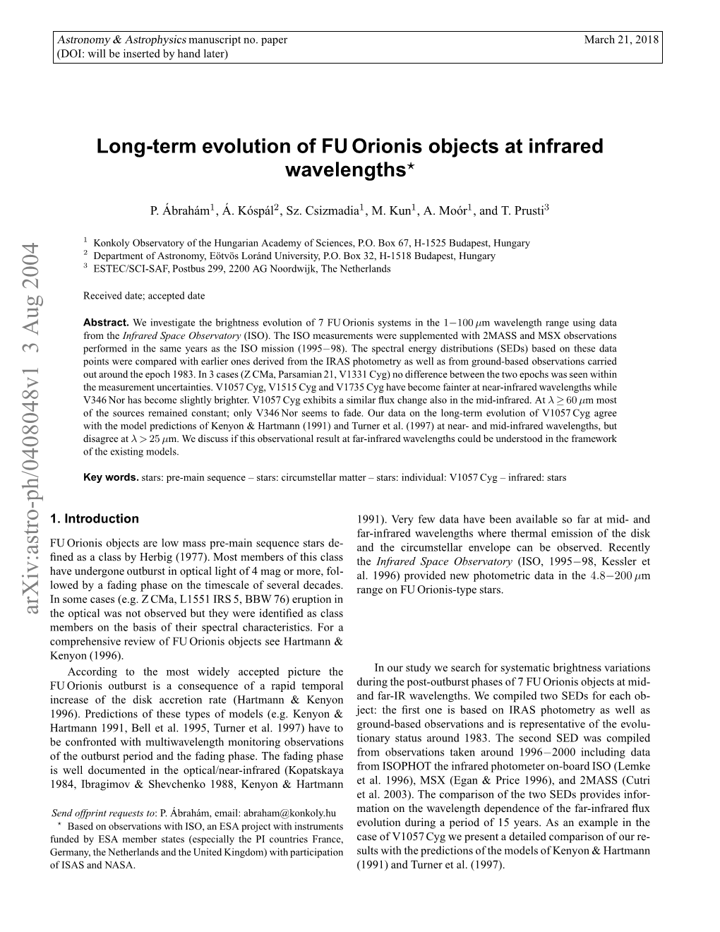 Long-Term Evolution of FU Orionis Objects at Infrared Wavelengths