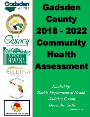 Florida Department of Health Gadsden County December 2018 Revised 12/21/2020