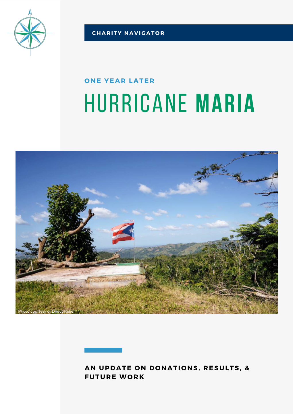 Charity Navigator's Hurricane Maria Study