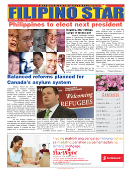 Filipino Star APRIL 2010 Edition