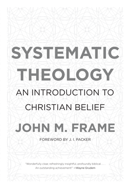 Systematic Theology by John Frame