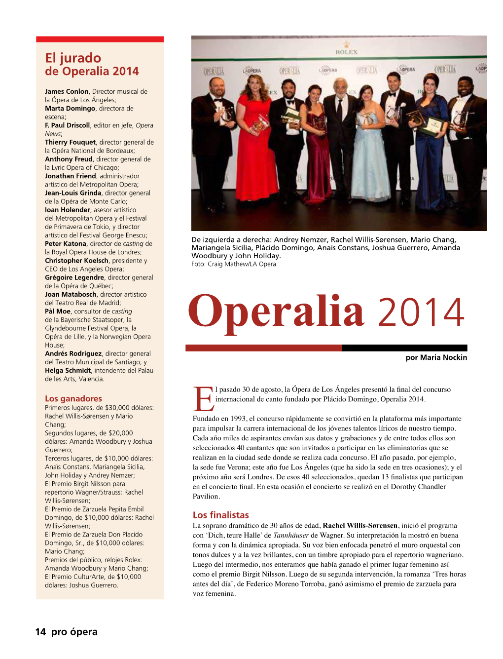 Operalia 2014