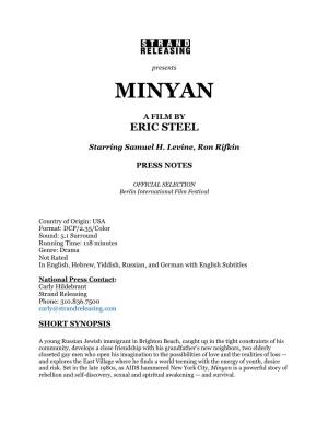 MINYAN Press