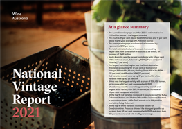 National Vintage Report 2021 Wine Australia 2 Crush by State and Region