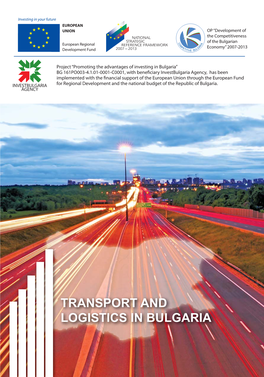 Transport and Logistics in Bulgaria