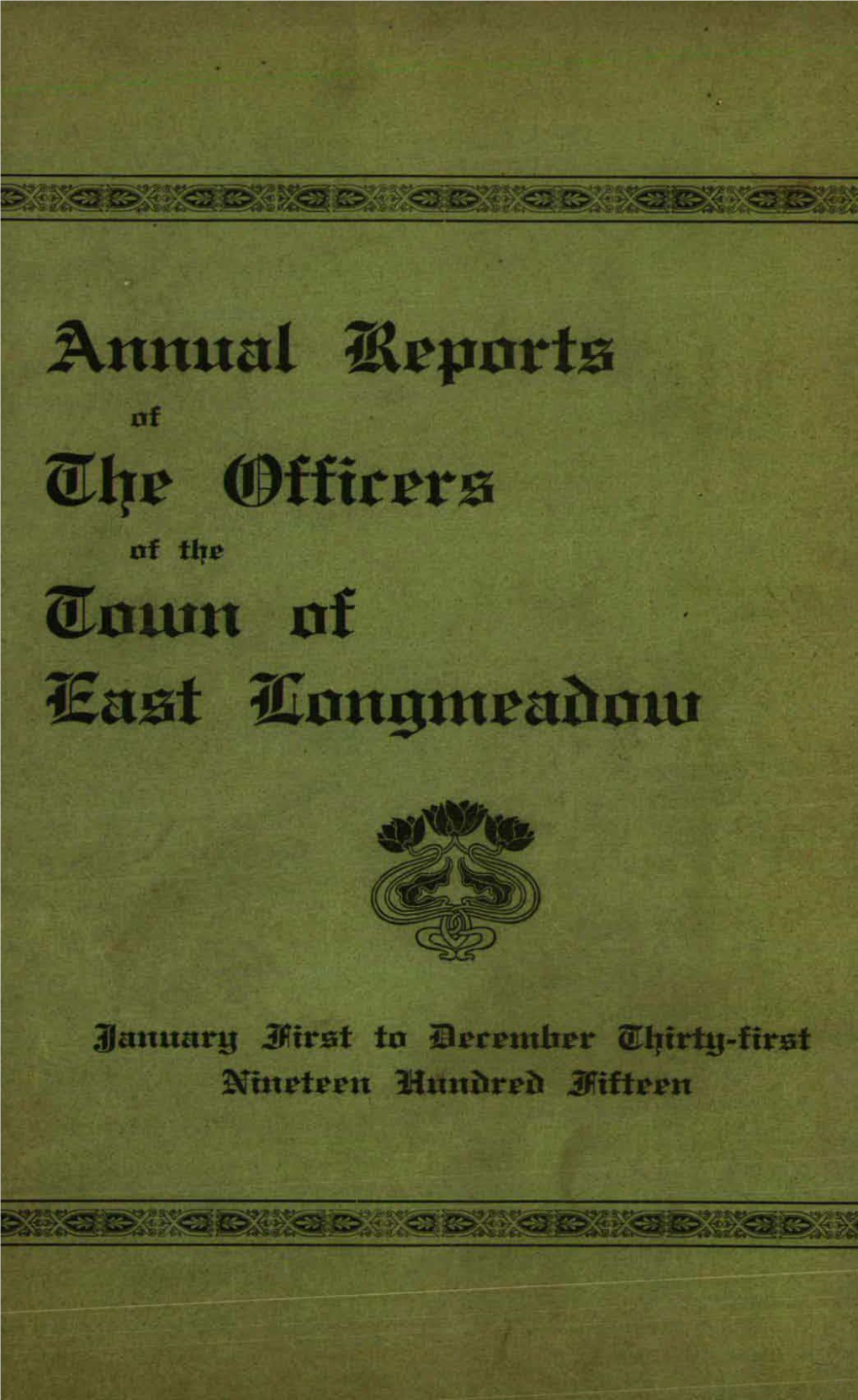 Annual Larports East T'll-Longmrabow
